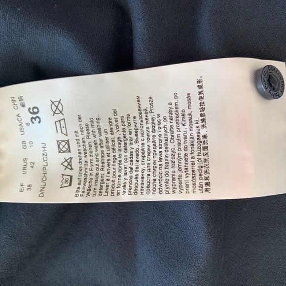 Blue short cardigan size 8 - Picture 5 of 7